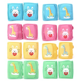 Kid Crawling Elbow Infants Toddlers Baby Knee Pads Protector Safety Mesh Kneepad