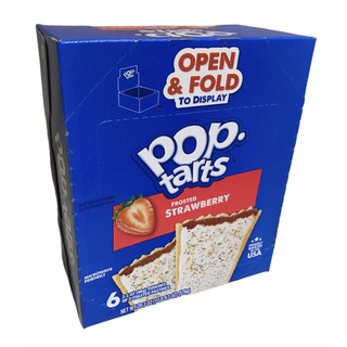 Pop Tarts Frosted Strawberry 6 pouches( 2 cookies per pouch)