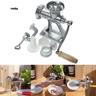 Richu_Multifunctional Hand Operating Crank Meat Grinder Heavy Duty Cast Manual Mincer