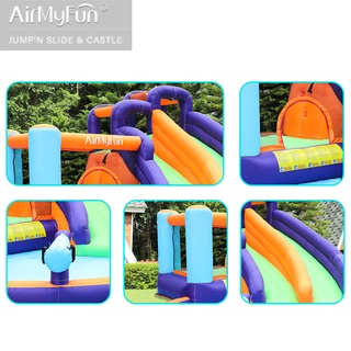 Inflatable Castle Playground Equipment kid playground big slide playground Large Inflatable Castle (5)