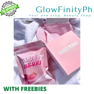 ONHAND Gluta Berry Soap + Magic Gloves by Bella Amore Skin