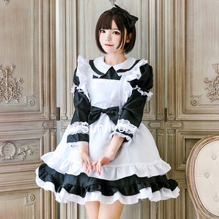 Halloween costume Alice dreamland fairy maid costume COS clothing lolita long-sleeved soft sister pr (1)