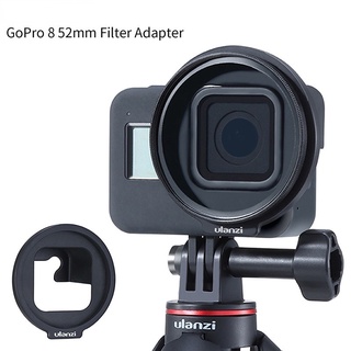 Suitable for GoPro8 sports camera 52mm filter adapter ring bracket