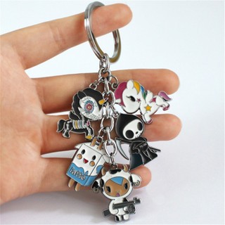 【Spot goods】■✗☊Tokidoki Key Chain for Car Ring Bag Pendant Keychain