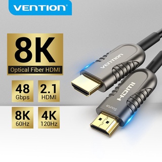 Vention 8K HDMI 2.1 Cable 120Hz 48Gbps Fiber Optic HDMI Cable Ultra High Speed HDR eARC for HD TV P