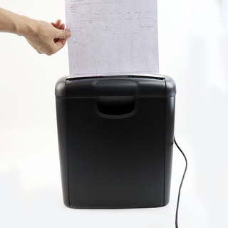 Mini Multi-functional A4 Electricity Paper Shredder 2 Level Secrecy 6.8mm Household Stationery