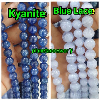 Kyanite , Blue Lace , Chrysoprase stones