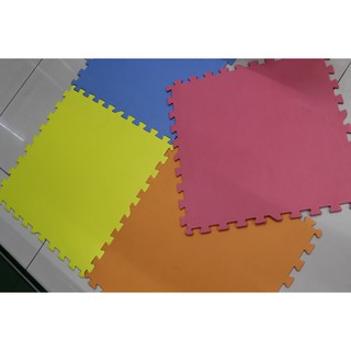 PANDAHI 4-Pieces EVA Puzzle Mat 60x60cm (Multicolor)