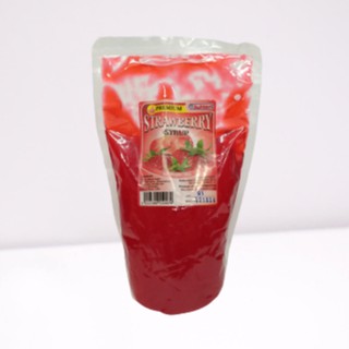 Bubbles Premium Strawberry Syrup