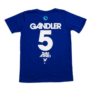 GetBlued Ateneo Volleyball Vanie Gandler 5 Royal Blue Unisex Shirt Jersey