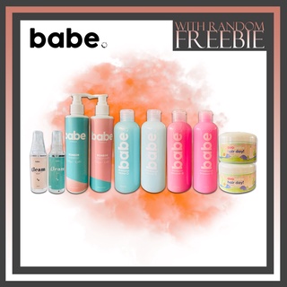 BABE FORMULA Shampoo & Conditioner / Bonbon / Blossom / Nectar / Avo Babe Hair Day / Glem Hair Spray