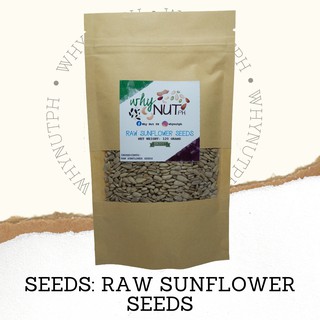 WhyNutPH: Raw Sunflower Seeds (120 grams)