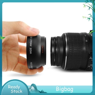 0.45x 52mm Super Wide Angle Macro Lens for Nikon 18-55mm 55-200mm 50mm #N