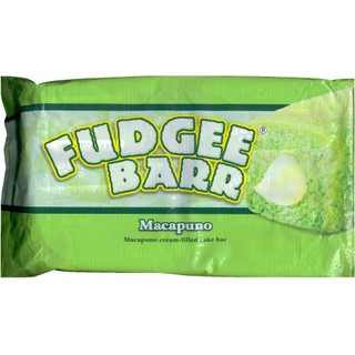 Fudgee Barr Cake Bar Macapuno Flavor In Pack 39gx10pcs