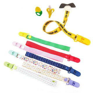 Multi-Color Baby Pacifier Clip Chain Clip