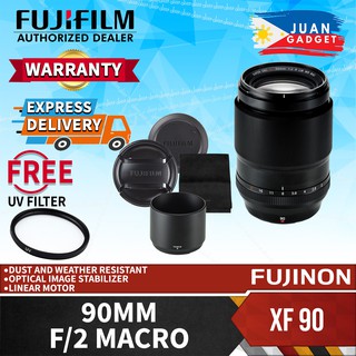 Fujifilm Fujinon XF 90mm f/2 R LM WR X-Mount Mirrorless Camera Lens