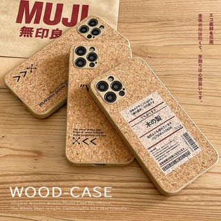 New casing iPhone 11 Pro max 13 12 7 8plus cork fashion trend protective cover x xs max xr shockproof mobile phone case