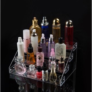 Acrylic 3-7 Layer Nail Polish Makeup Cosmetic Display Organizer Lipstick Jewelry Display Stand Hold