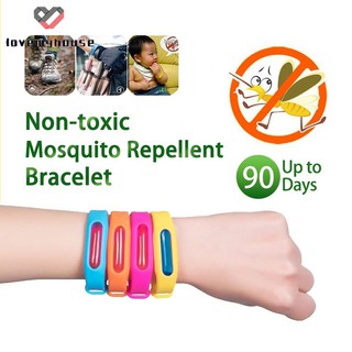 Silicone Mosquito Repellent Bracelets Waterproof Plant Oils