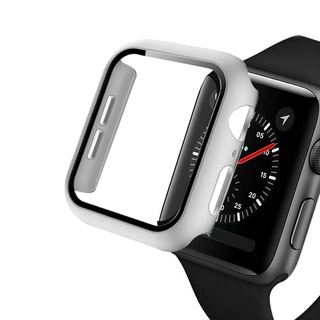 Copy Explosion-proof glass + protective case for Apple Watch series 6 5 4 3 SE 44mm 40mm iWatch prot