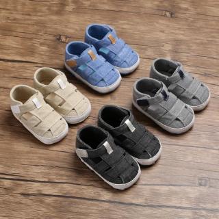 【dudubaba】Baby Shoes,Newborn Boy Summer Casual Sandals,Soft Sole Anti-slip Prewalker Walking Shoes 0-18 Months Old