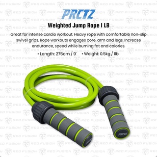✶┅┇ PRCTZ Weighted Jump Rope 1LB