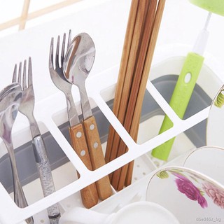 【Happy shopping】 Multi-functional Foldable Drying Rack Dish Drainer #DRD001