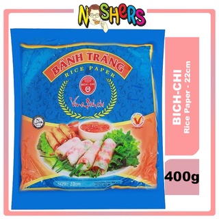 Noshers Bich-Chi Vietnam Banh Trang Rice Paper Bich Chi Rice Paper Fresh and Fried Spring Rolls 22cm