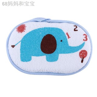 ♂✚Baby Kids Cute Elephant Bath Brushes Bath Sponge Baby Shower