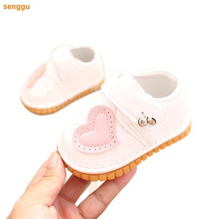 Baby shoes Toddlers call shoes 0-1-2 years old soft-soled non-slip girl princess spring and autumn infant single shoes