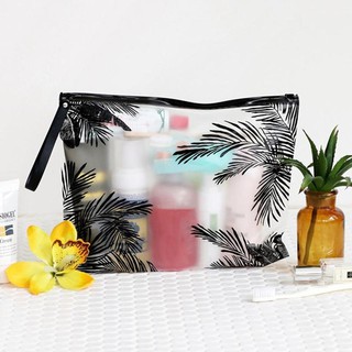 Makeup Pouch Fashion Clear Zipper Toiletry Holder