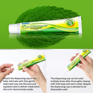 Hemorrhoid Ointment Chinese Herbal Cream Ointment Antibacterial Cream Medical Supplies 20G (3)