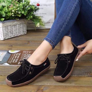 Korean style suede loafer shoes #806 (1)