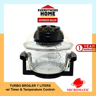 【Ready Stock】△Micromatic Turbo Broiler 7 Liters / MTB-7