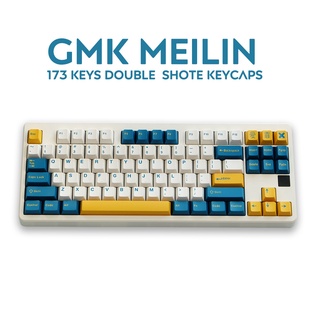 173 Keys DOUBLE SHOT Cherry Profile GMK SHOKO/8008/Merlin/Aero Keycap For Mechanical Gaming Keyboard GMMK Pro (1)