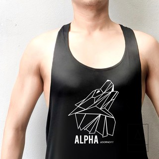 Adorno Stringer Tank (Alpha Wolf) - Sando Top Men Muscle Tee Gym Apparel Workout Fitness Exercise