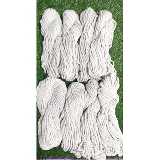 1 Kg 3mm Ash white Macrame Cotton Rope
