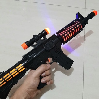 Toy Gun Rifle for Kids with Lights and Sounds