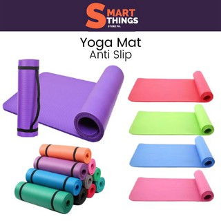 【Ready Stock】♂۩▣Yoga Mat Non Slip Yoga Exercise Yoga Mat
