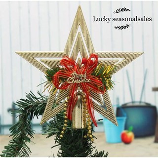 20cm Christmas tree top star