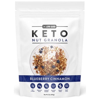 Low Karb Blueberry Cinnamon Keto Nut Granola 22 oz
