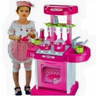 New Best selling big size kitchen play set (66cm high ) (1)