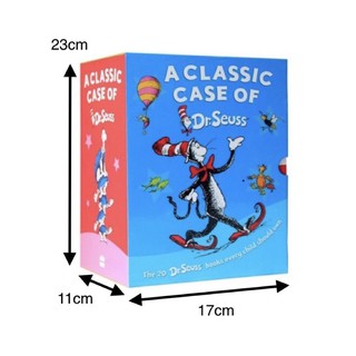 A Classic Case of Dr. Seuss 20-pc Book Set with Case and Free CD (3)