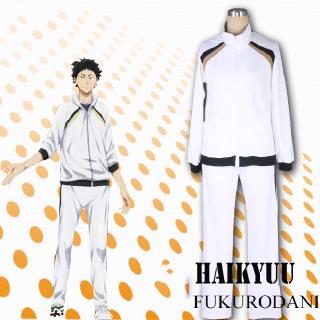Haikyuu!! Cosplay Costume Fukurodani High School Coat Jacket Sport Uniform Set Sportswear Akaashi Keiji Bokuto Koutarou: