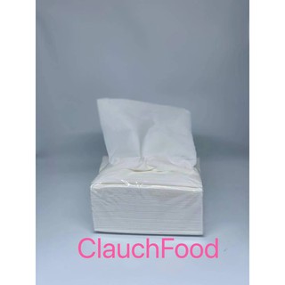 CLFood Inter-Folded Pop-up 3 Ply Tissue Pulls Toilet Paper Facial Tissues Disposable Paper Towel1pc