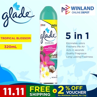 Glade Original Air Freshener - Tropical Blossom 320ml *Winland*