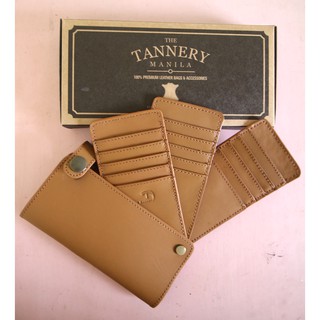 Tannery Manila Lenda Cardholder in Tan