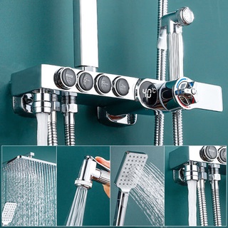 ǎ✮Wrigley bathroom black shower shower set household all copper bathroom shower nozzle set constant