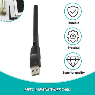 【PROMO】Mini Wireless USB WiFi 150M Network Card LAN Adapter Dongle for PC Laptop (8)