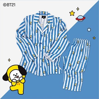 BT21 Bantan Boys BTS Lady Boy Shirt Casual Pajamas Set (8)